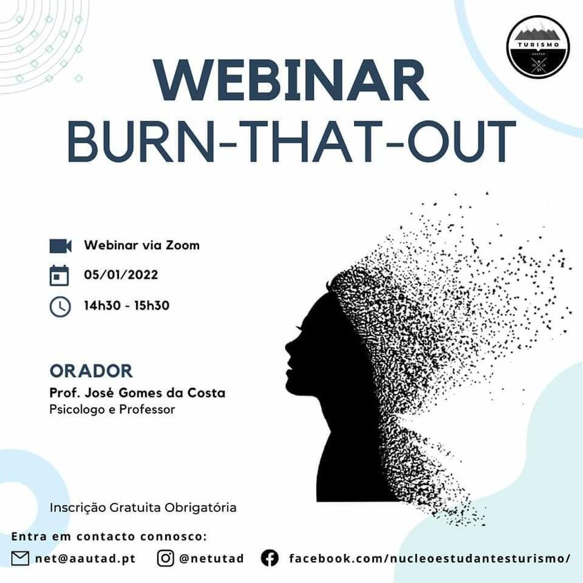 NET organiza um webinar com o tema “Burn-that-out”