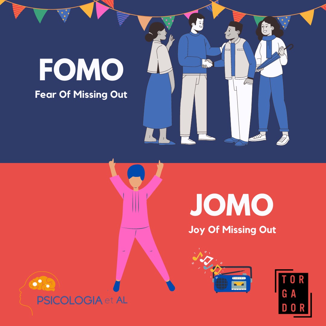FoMO (Fear of Missing Out) vs JoMO (Joy of Missing Out)