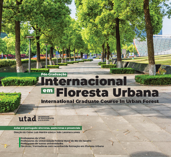 UTAD E UFRRJ unem-se numa pós-graduação internacional em floresta urbana