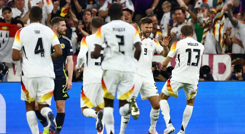 Alemanha 5-1 Escócia: Domínio total dos anfitriões no arranque do EURO 2024