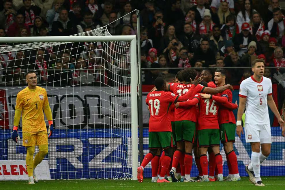 PORTUGAL VENCE E LIDERA GRUPO DA LIGA DAS NAÇÕES