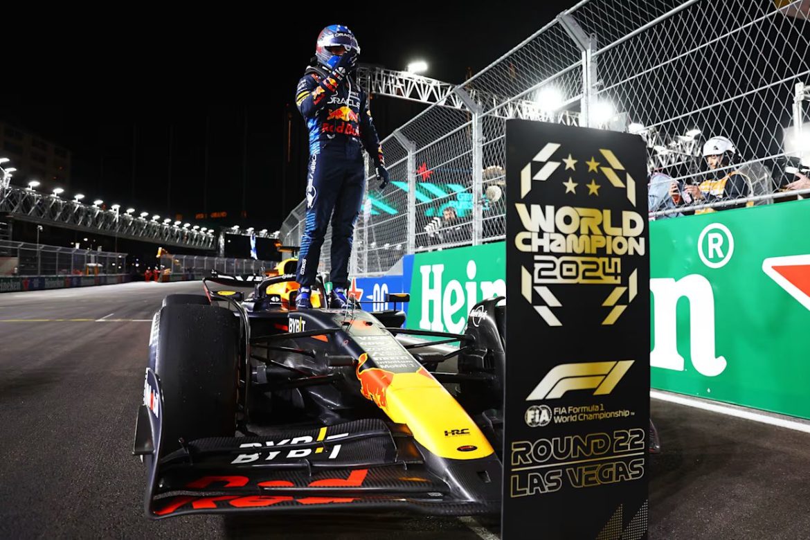 Dobradinha da Mercedes e Verstappen campeão em Las Vegas