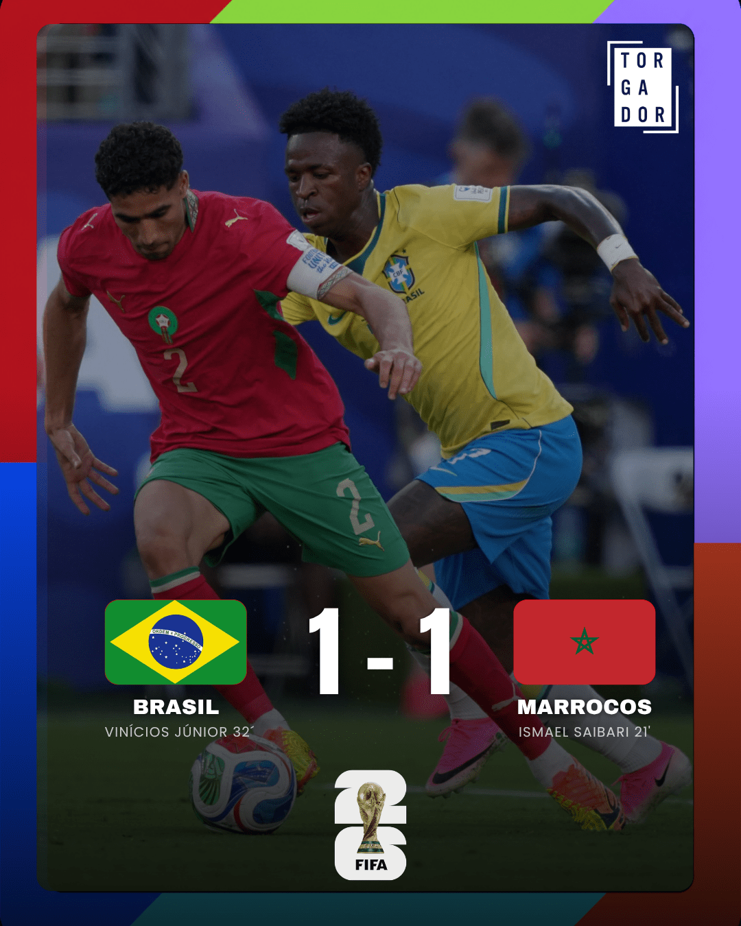 Mundial 2026: Estreia brasileira sem “ginga” acaba em igualdade de Marrocos com a “Canarinha”