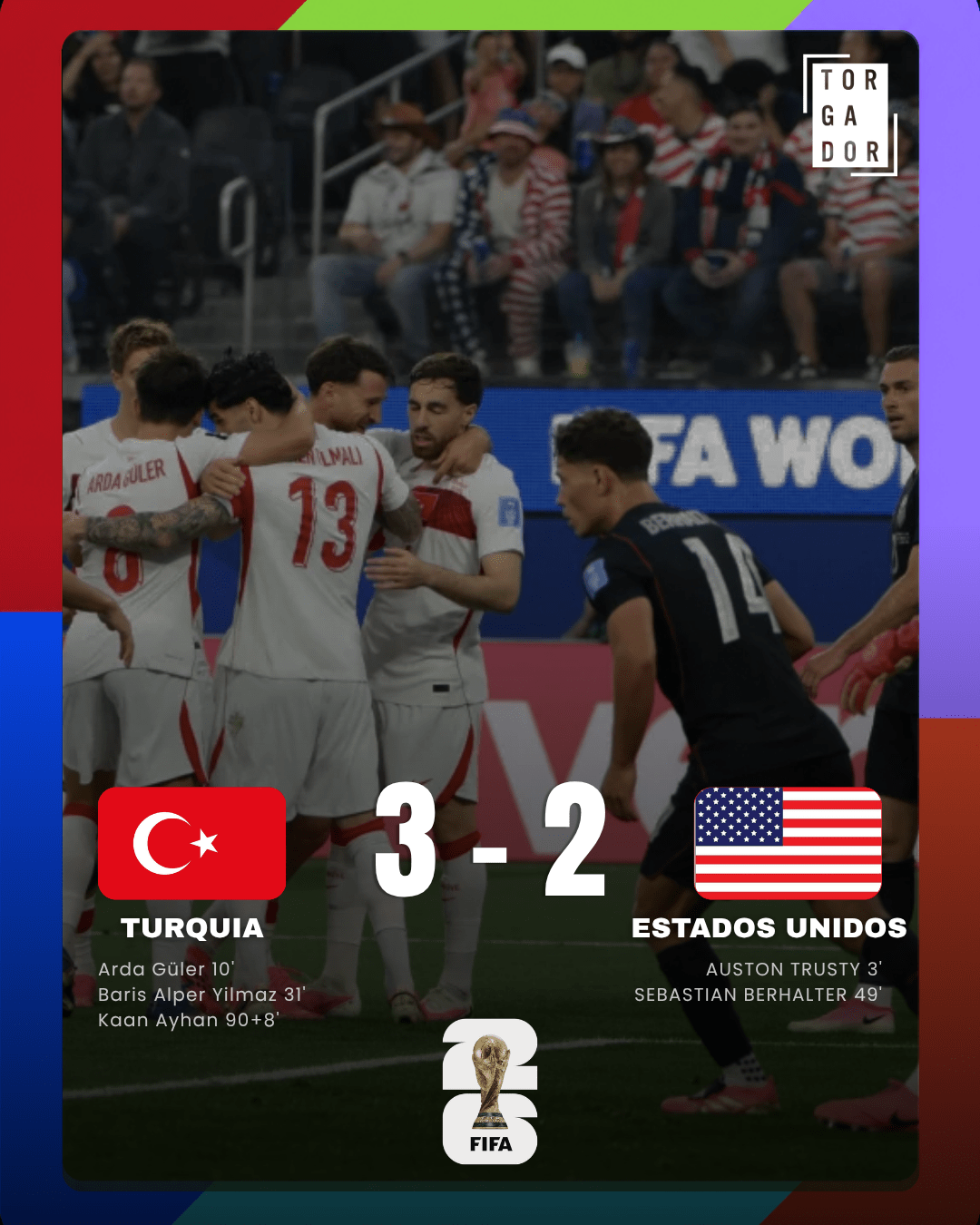 Turquia despede-se do Mundial com vitória dramática sobre os Estados Unidos