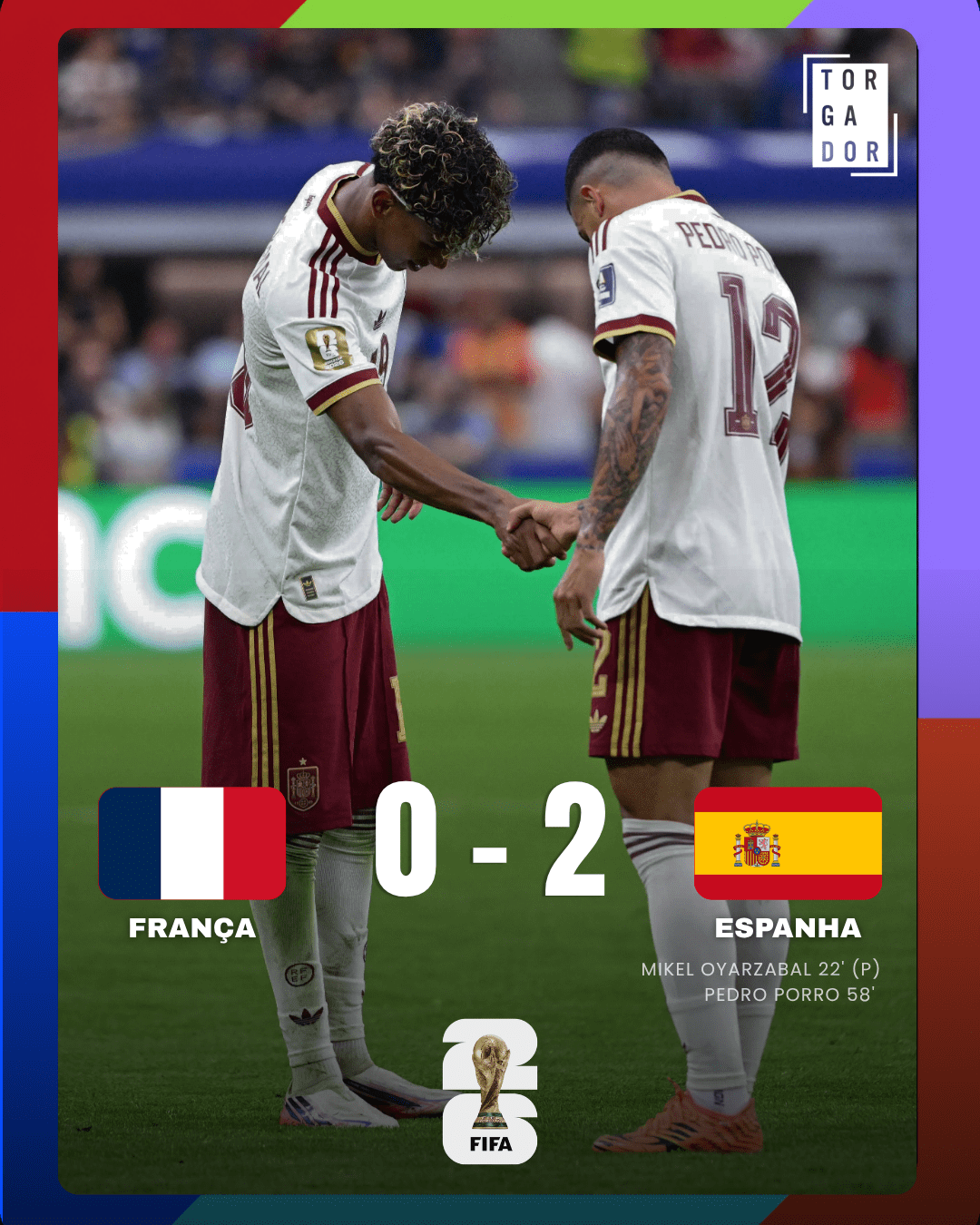 A Espanha e a França defrontaram-se nas semisfinais do Mundial 