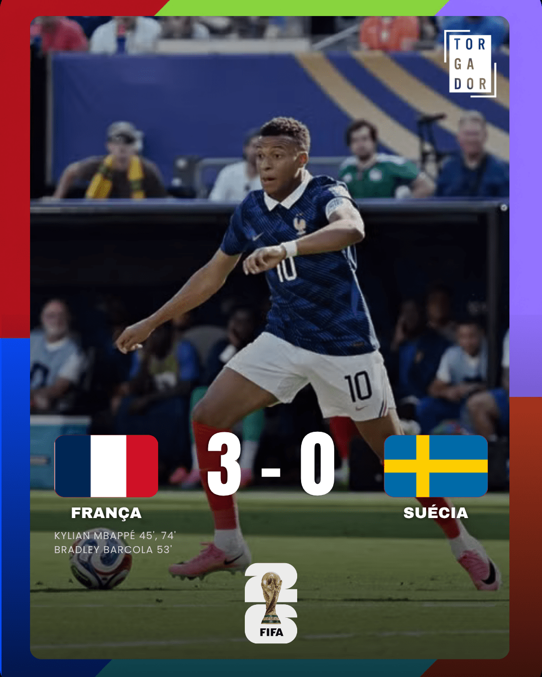 Mbappé e Olise brilham e garantem passagem dos Bleus aos oitavos 