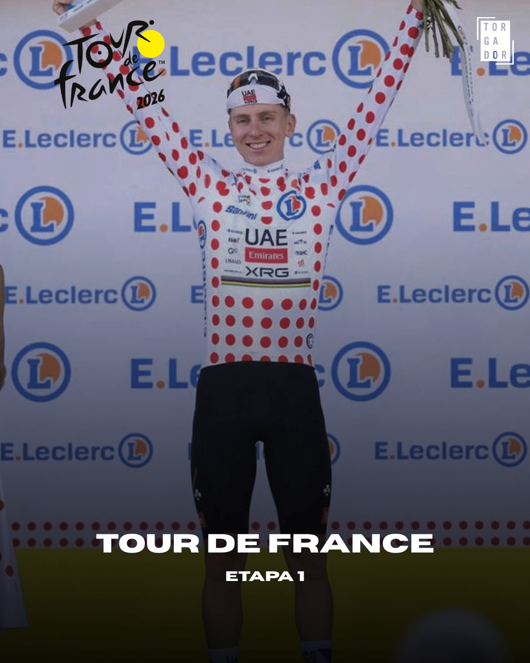 Visma vence a primeira tapa e Jonas Vingegaard é o primeiro camisola amarela do tour  