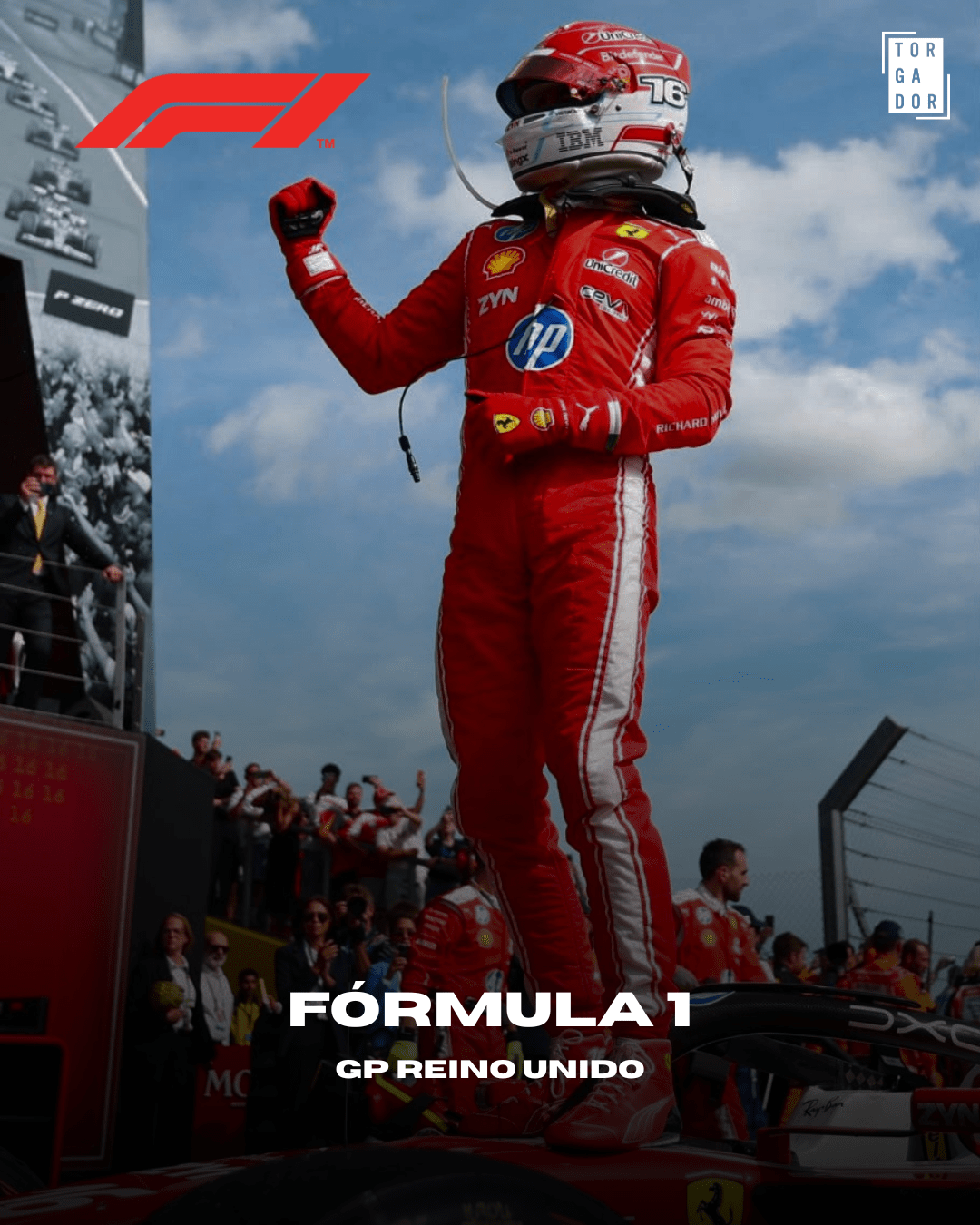 Charles Leclerc reina em Silverstone com final sob Safety Car