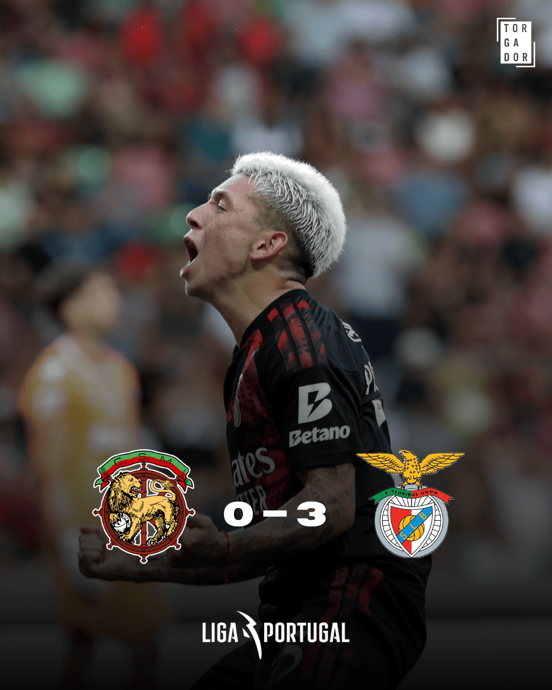 Barreiro e Prestianni dão vitória aos encarnados no Caldeirão