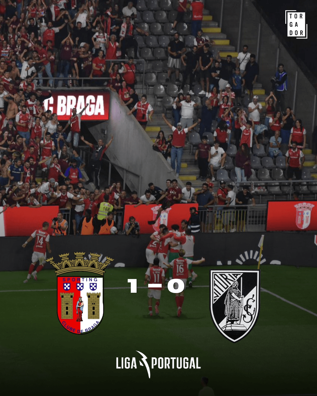 Jovem Vimaranense sai do banco e dá triunfo ao SC Braga no dérbi do Minho