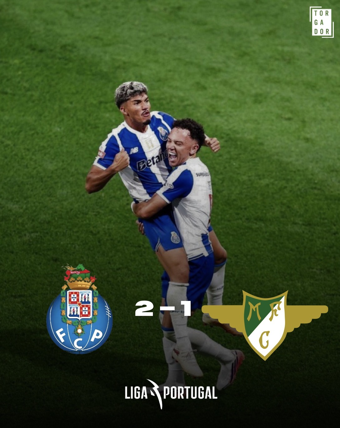 William Gomes decide reviravolta do FC Porto numa noite marcada pelo susto de Froholdt