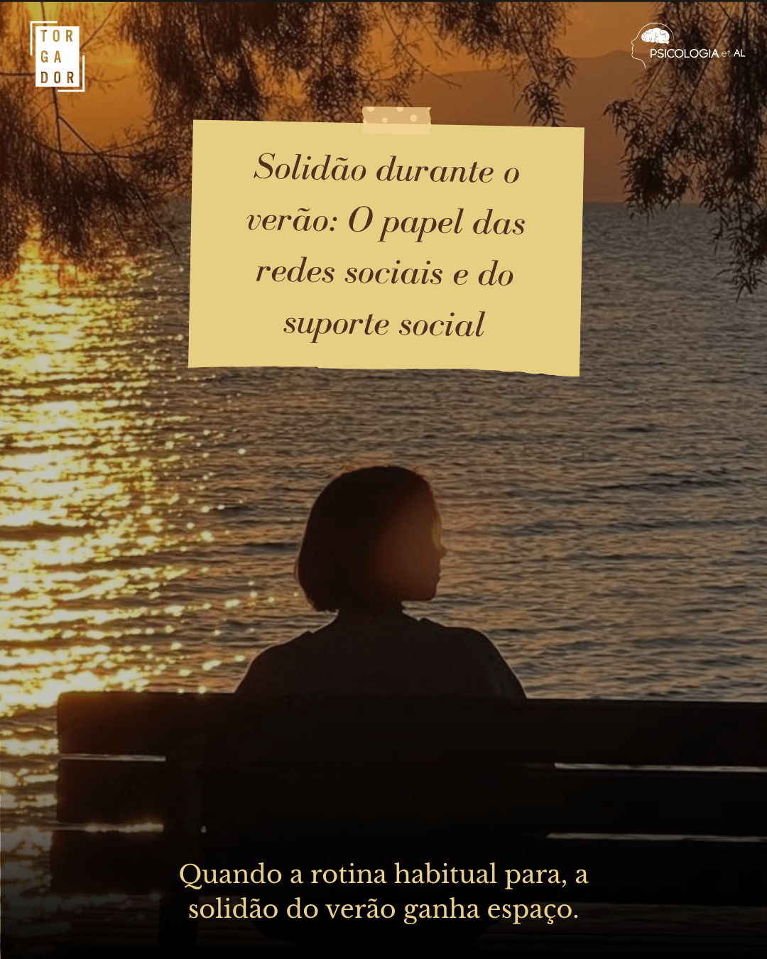 Solidão durante o verão: O papel das redes sociais e do suporte social