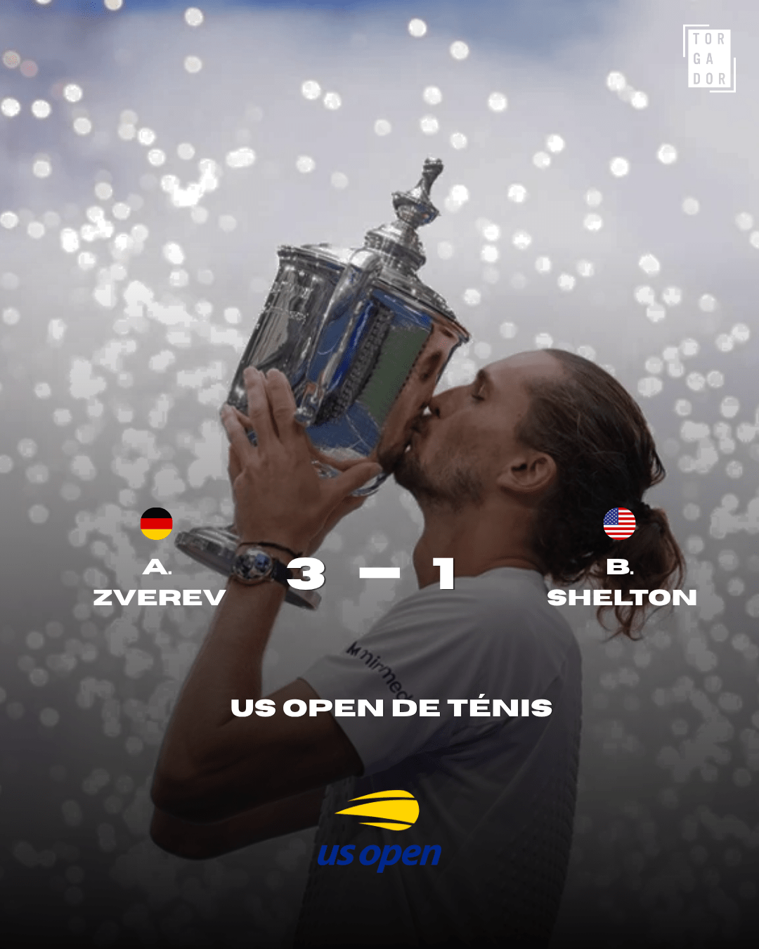 Zverev conquista o segundo Grand Slam da carreira