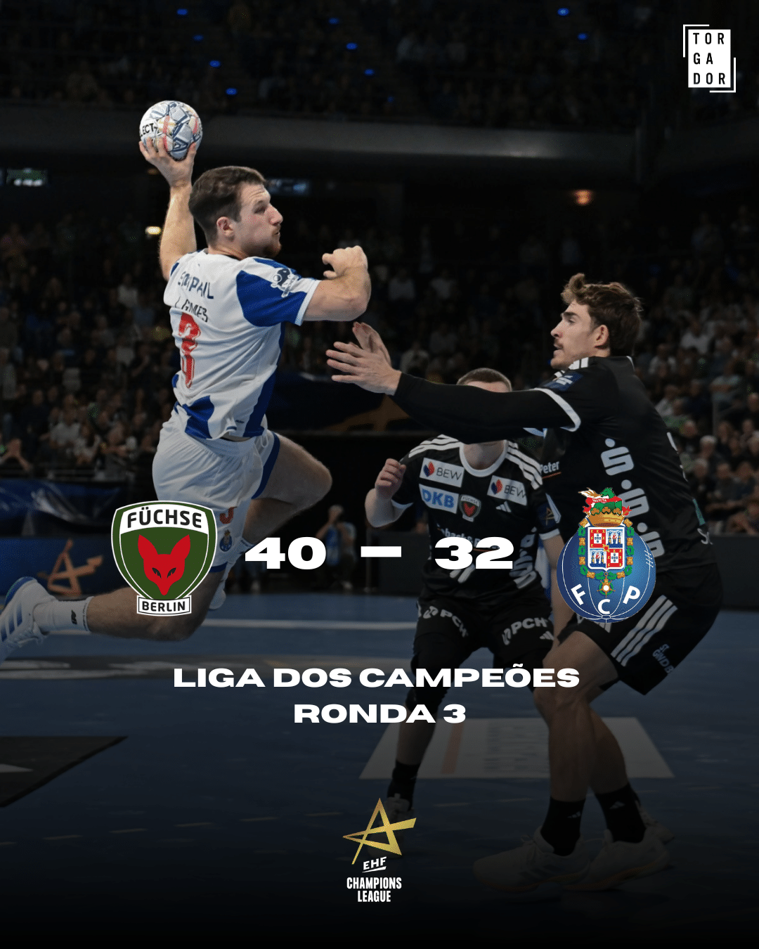 Gidsel faz história com 17 golos na vitória do vice-campeão europeu frente ao FC Porto