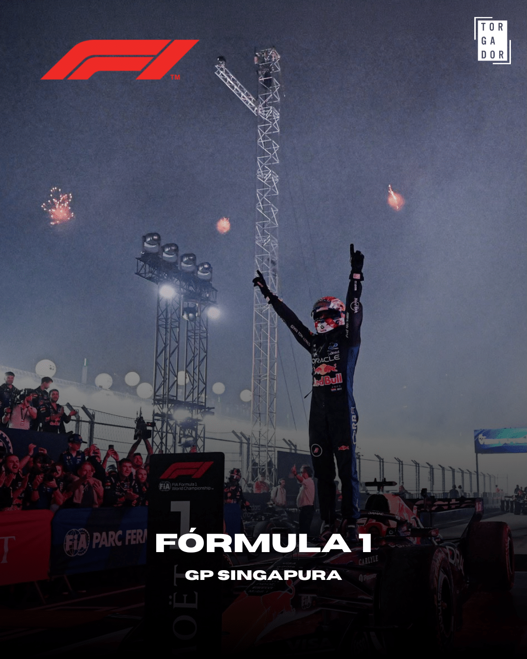 Domínio total em Singapura: Verstappen vence sprint, garante a pole e triunfa na corrida