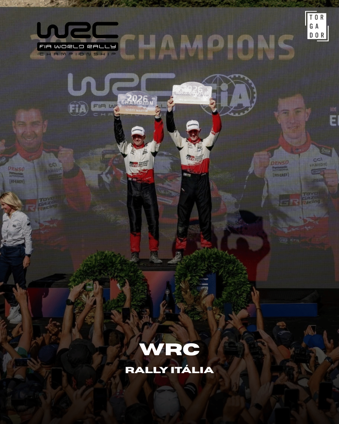 Elfyn Evans é vencedor do WRC depois de um deslize de Oliver Solberg